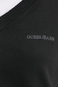 Светр з домішкою шовку Guess Jeans W4BR84.Z3HO2 чорний