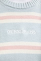 Guess Jeans sweter bawełniany W4BR09.Z3HM1 niebieski