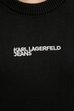 Светр Karl Lagerfeld Jeans A1W18044 чорний