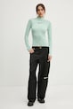 Karl Lagerfeld Jeans sweter A1W18025 zielony SS25