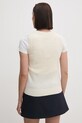 Odzież Tommy Hilfiger kamizelka wełniana WW0WW43956 beżowy