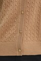 Tommy Hilfiger cardigan din lână WW0WW43958 verde