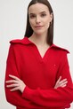 Tommy Hilfiger pulover rosu WW0WW44451