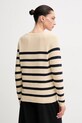 Îmbrăcăminte Tommy Hilfiger pulover de bumbac WW0WW44452 bej