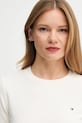 Пуловер Tommy Hilfiger бежов WW0WW44984
