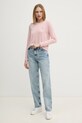 Tommy Hilfiger pulover WW0WW44984 roz AW25