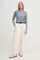 Pulover Tommy Hilfiger WW0WW44984 plava SS25