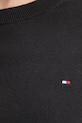 Πουλόβερ Tommy Hilfiger WW0WW44984 μαύρο