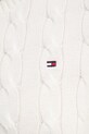 Хлопковый свитер Tommy Hilfiger WW0WW45207 бежевый