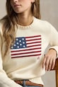 Polo Ralph Lauren maglione in cotone beige 211896939