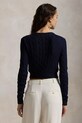 Bavlněný svetr Polo Ralph Lauren 211959283 modrá SS25