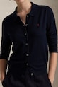 Βαμβακερή ζακέτα Polo Ralph Lauren μπλε 211959285