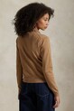 Polo Ralph Lauren cardigan din bumbac 211959285 bej SS25