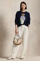 Одяг Бавовняний светр Polo Ralph Lauren 211959288 темно-синій