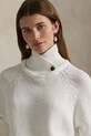 Бавовняний светр Polo Ralph Lauren білий 211959290