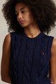 Polo Ralph Lauren pamut pulóver kék 211959295