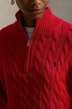 Pamučni pulover Polo Ralph Lauren crvena 211963467