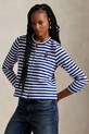 Kardigán Polo Ralph Lauren okrúhly modrá 211963465
