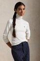 Хлопковый свитер Polo Ralph Lauren хлопок белый 211959287