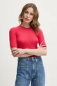 Boss Orange pulover de lana subtiri rosu 50531475