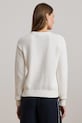 Lauren Ralph Lauren sweter bawełniany 200957565 biały SS25