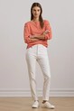Odzież Lauren Ralph Lauren sweter bawełniany 200957604 pomarańczowy