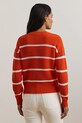 Lauren Ralph Lauren pulover de bumbac 200957513 portocaliu SS25