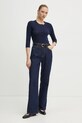 BOSS pulover de lana 50530711 bleumarin SS25