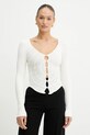 Pinko sweter pozostałe beżowy 104627.A2E6