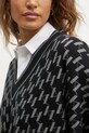 Karl Lagerfeld poncho din amestec de lana A1W18034 negru