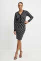Karl Lagerfeld cardigan A1W18039 negru SS25