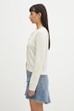 Samsoe Samsoe cardigan din lână SABOSTON F24400186 bej SS25