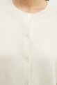 Samsoe Samsoe cardigan din lână SABOSTON bej F24400186