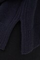 Vlněný svetr Samsoe Samsoe SAKEIKU F24400069 námořnická modř