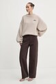 Rotate sweter z wełny merino 1133772313 beżowy SS25