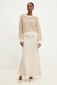 Twinset sweter 251TP3321 beżowy SS25