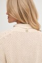 Twinset kardigan bawełniany 251TP3610 beżowy