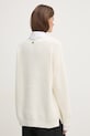 Odzież Twinset sweter bawełniany 251TP3390 beżowy
