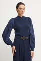 Svetr Twinset nášivka námořnická modř 251TP3180