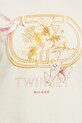Хлопковая кофта Twinset 251TP2484 бежевый