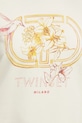 Twinset hanorac de bumbac 251TP2484 bej