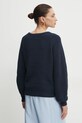 Odzież Twinset sweter bawełniany 251TP3170 granatowy