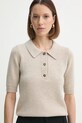 Herskind pulover de lana Alberto bej 5417974