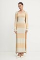 Liviana Conti cardigan F5SA39 giallo ZS25