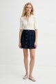 Bavlnené polo tričko A.P.C. polo danae COGDK.F23216 béžová SS25