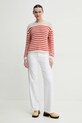 Marc O'Polo sweter 503513660117 beżowy SS25