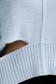 MM6 Maison Margiela pulover de lana S52HA0290 albastru