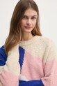 Светр з домішкою вовни Pepe Jeans NORA PL702238 бежевий
