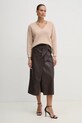 Хлопковый свитер Guess W5RR03.Z3K70 бежевый SS25