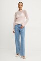Guess pulover de lana IZABELLA W5RR06.Z3HQ0 roz SS25